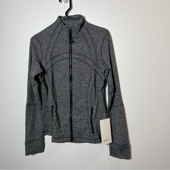 *Lululemon Define Jacket *Luon Heathered black - Picture 1 of 3